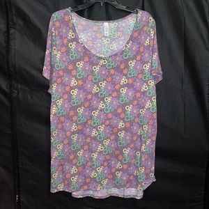 3X LuLaRoe Classic Tee EUC